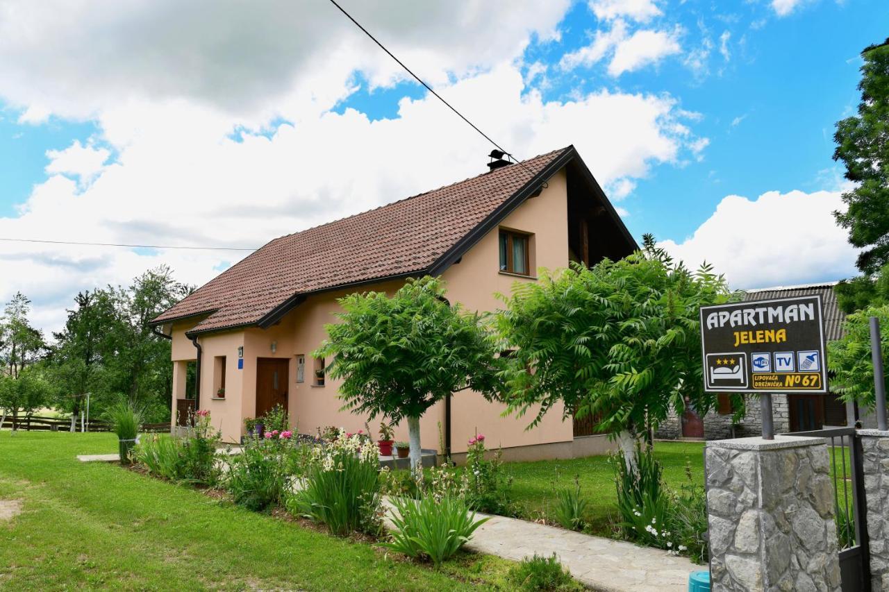 Apartman Jelena Rakovica Exterior foto